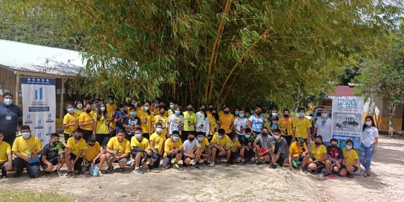Estudiantes de San Andrés, Petén certificados como Guardianes Ecológicos