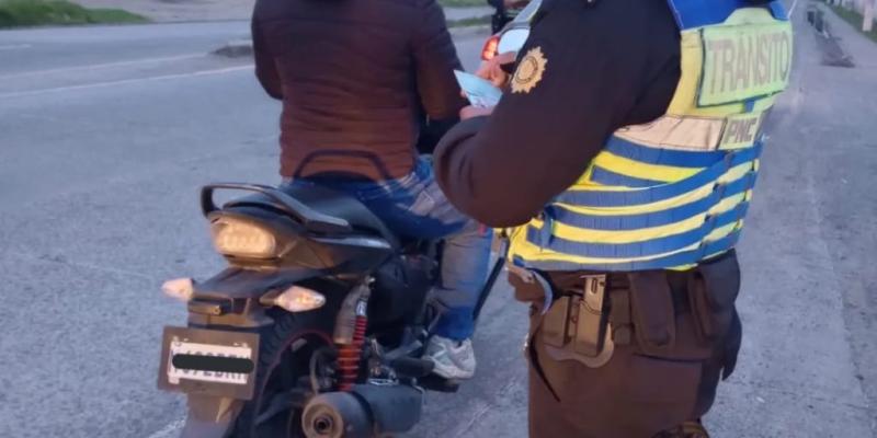 Personal de Transito sanciona a 19 mil 322 pilotos de motocicletas