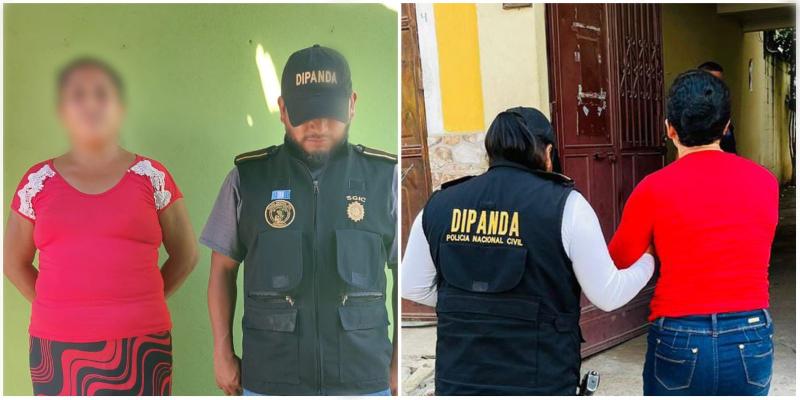 Dipanda captura a 2 personas presuntas extorsionistas