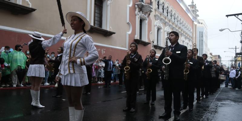 Realizan Primer Festival de Bandas Escolares en conmemoración de la Independencia Patria
