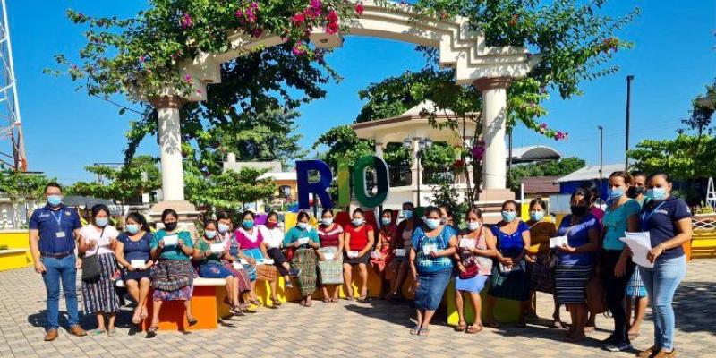 Personas usuarias de Bono Social en Río Bravo, Suchitepéquez