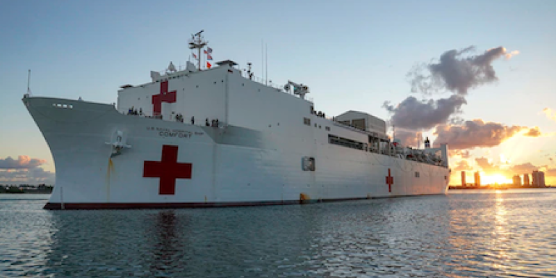 Marina de la Defensa Nacional invita a las jornadas médicas del buque USNS Comfort en el departamento de Izabal