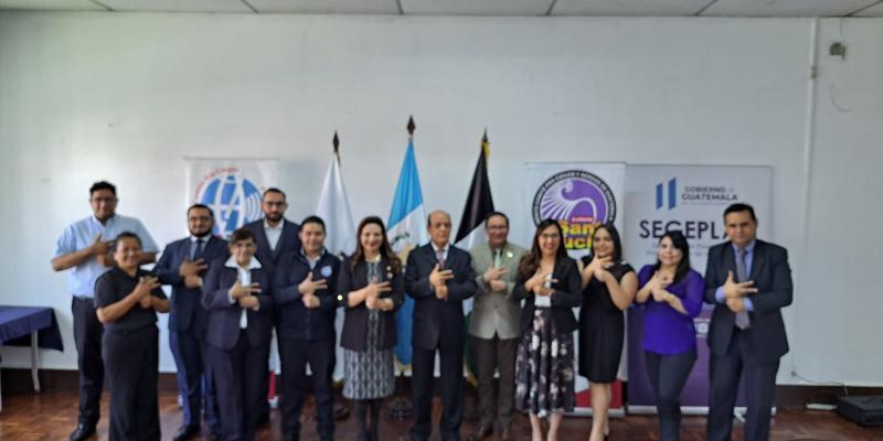 SEGEPLAN y el Comité Pro Ciegos y Sordos de Guatemala comprometidos con la inclusión social de las personas con discapacidad