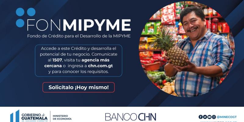 Imagen de información del Fondo para la Mipyme
