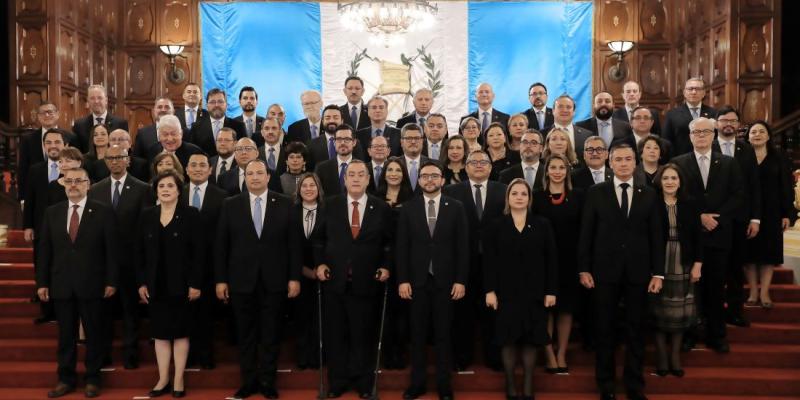 Presidente Alejandro Giammattei 