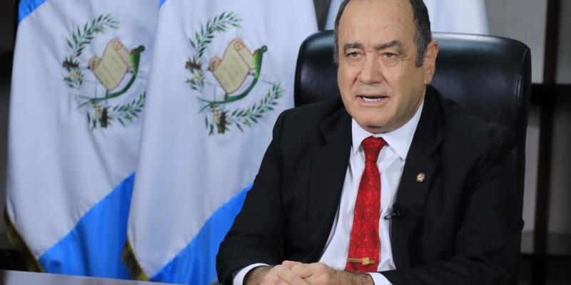 Presidente Alejandro Giammattei 