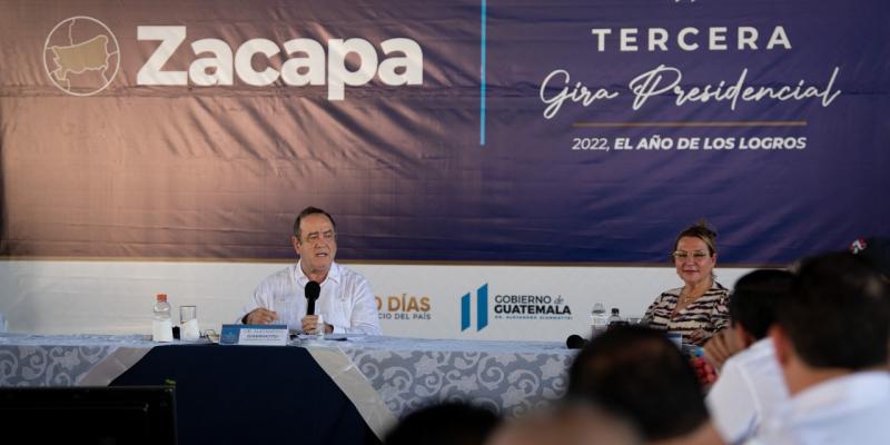 Presidente Alejandro Giammattei 