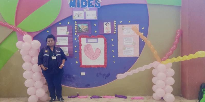 Personal de Mides promueve Lactancia Materna en Nueva Santa Rosa, Santa Rosa