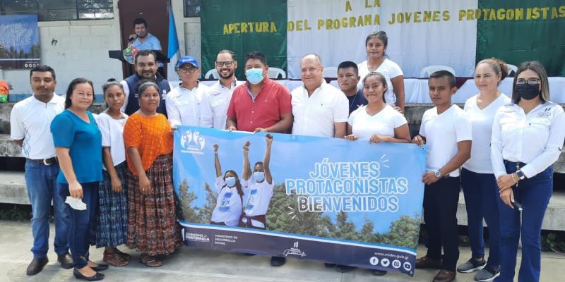 Mides reactiva Jóvenes Protagonistas en Sayaxché, Petén