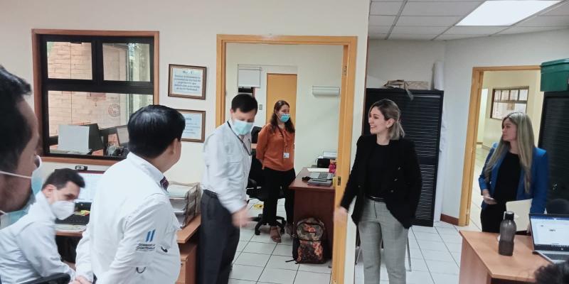 Viceministra de Inversión y competencia realiza una visita de trabajo al Sistema Nacional de la Calidad