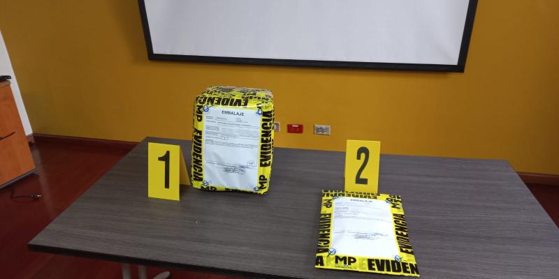 Unidad antinarcótica localiza droga en bodega de encomiendas