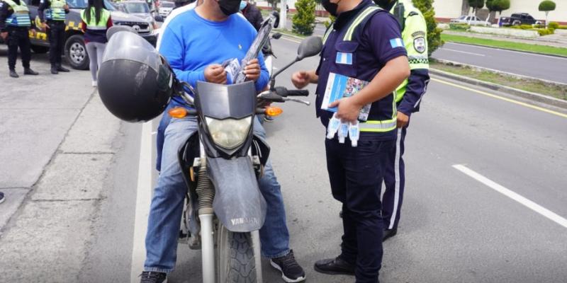 Tránsito continúa con el programa Motorista Responsable