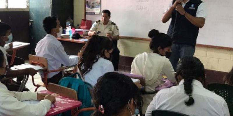 UPCV aborda temas preventivos en el interior del país