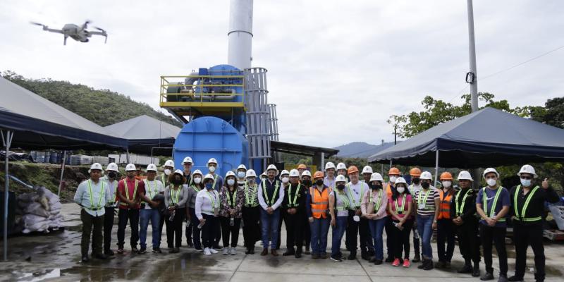 Expertos en sustancias químicas conocen procesos de incineración en Complejo de Precursores