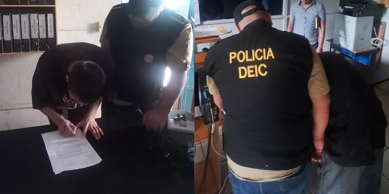Notifican al reo apodado Sapo implicado en caso de asesinato ocurrido en Villa Nueva