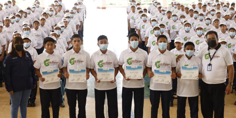 MARN certifica a 300 jóvenes como nuevos Guardianes Ecológicos