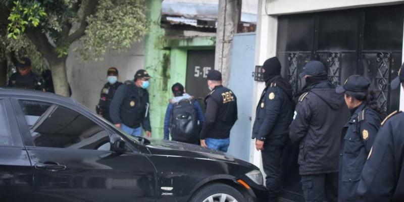 Más de 60 allanamientos realizan agentes de la PNC