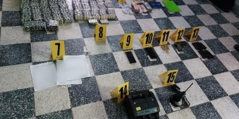 Detienen a 5 distribuidores de droga en allanamientos