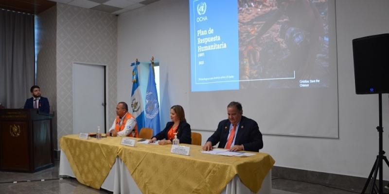 Guatemala presenta al Cuerpo Diplomático su Plan Nacional de Respuesta Humanitaria  