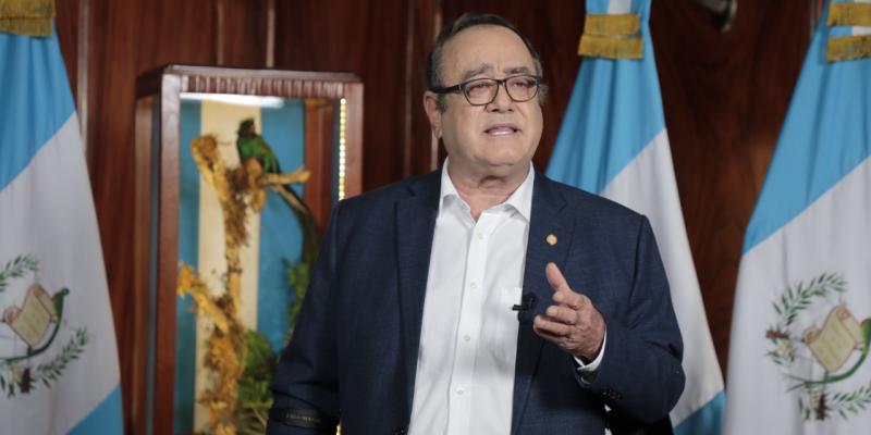 Presidente Alejandro Giammattei 