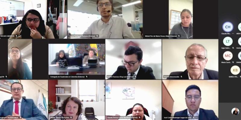 Programa de Cooperación Técnica, Científica, Educativa y Cultural entre Colombia y Guatemala 2019 - 2021 con 80% de avance