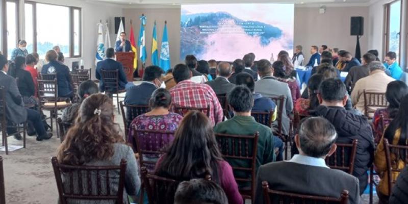Lanzan programa para mejorar el desarrollo rural integral del Altiplano Marquense  en San Marcos
