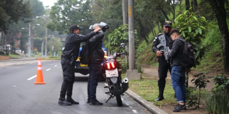 PNC instala puestos de control para prevenir hechos ilícitos