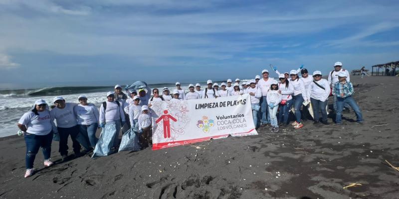 Limpieza en playa de Manchón Guamuchal protege ecosistemas