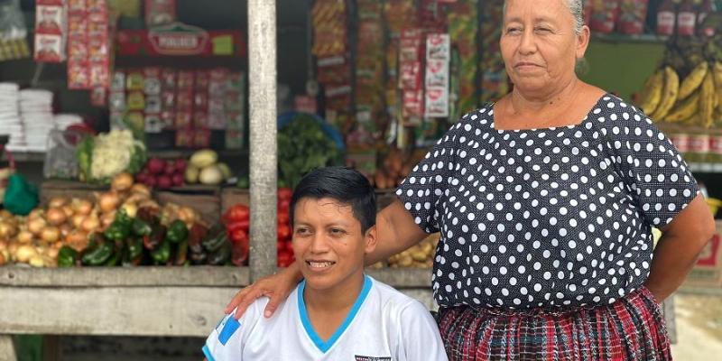 Usuario de Beca Social en Melchor de Mencos, Petén