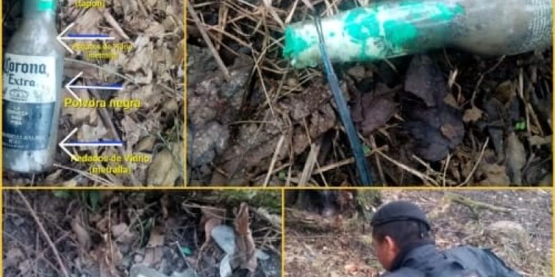 Destruyen artefacto explosivo improvisado