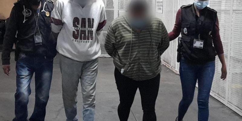 Investigadores capturan a presuntos pandilleros por extorsión