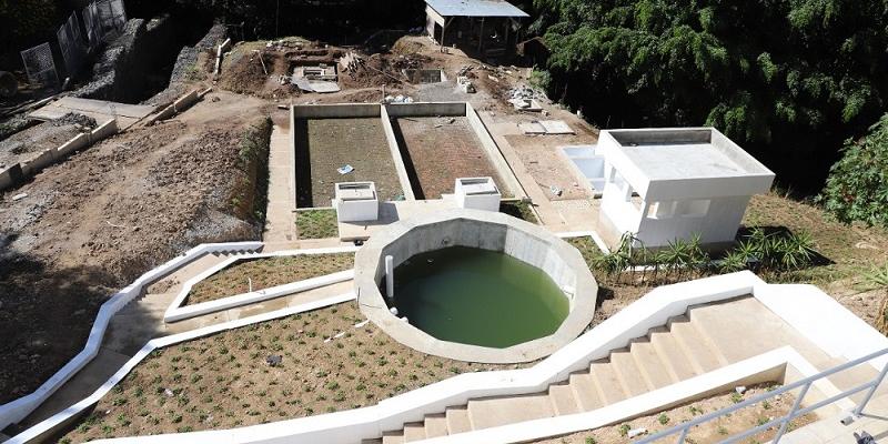 Ministro Gerson Barrios verifica el cumplimiento de Santa Catarina Pinula en el tratamiento de las aguas residuales