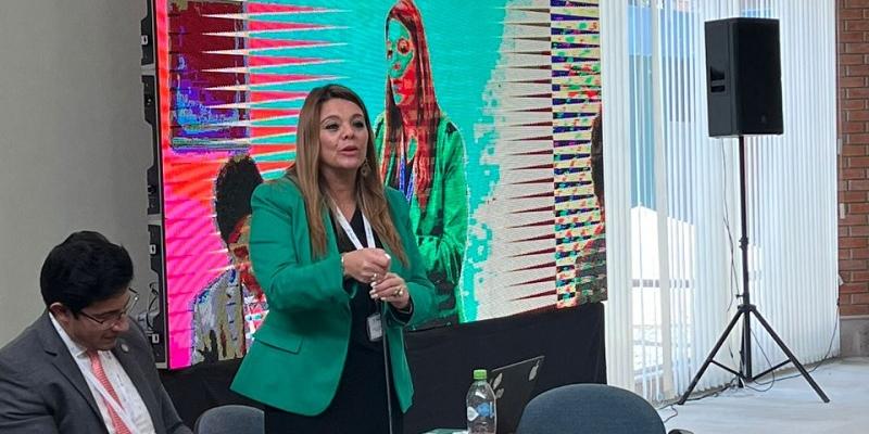 La Directora de Onsec expuso durante el CLAD que se lleva a cabo en Bolivia