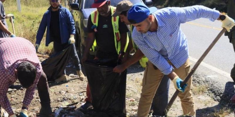 MARN y municipalidad de Morazán se unen para eliminar focos de contaminación