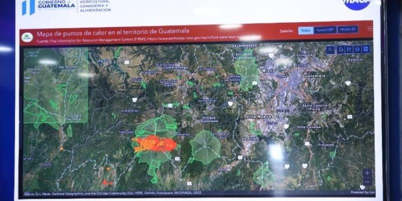 Sector agropecuario no reporta daños por ceniza del volcán de Fuego 