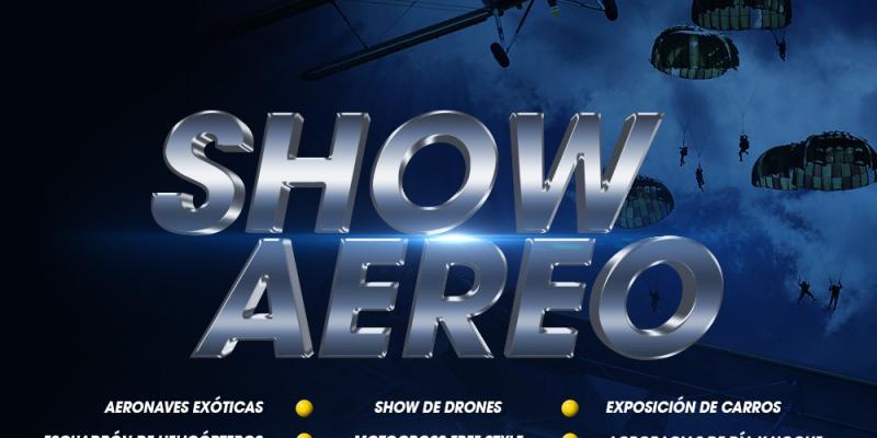 Fuerza Aérea Guatemalteca celebra 101 aniversario de fundación y servicio a la población con un show aéreo.
