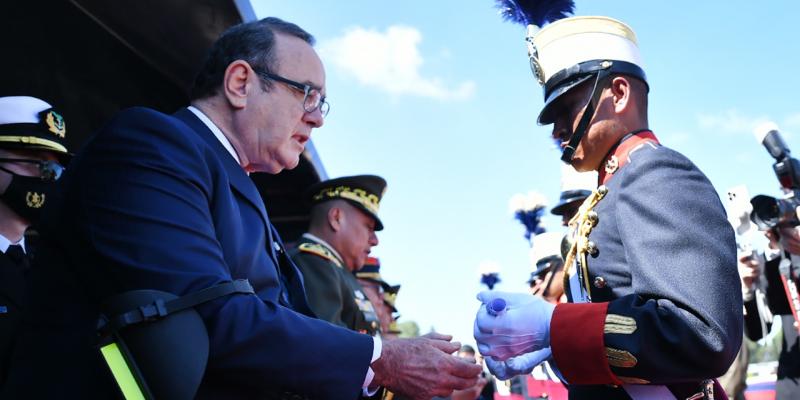 Presidente Alejandro Giammattei