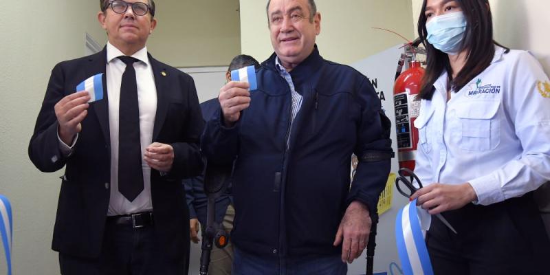 Presidente Alejandro Giammattei