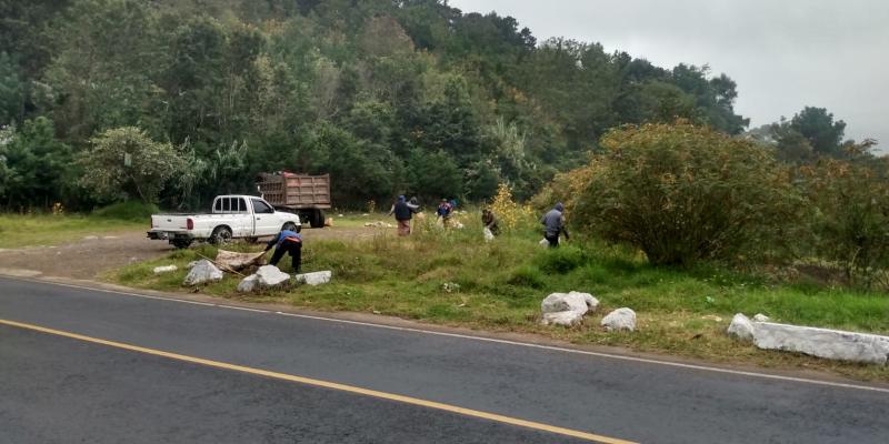 Jornada de limpieza en Chimaltenango cumple con el Reglamento 164-2021