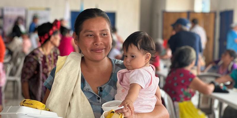 Personas usuarias de Comedor Social en Nuevo San Carlos, Retalhuleu