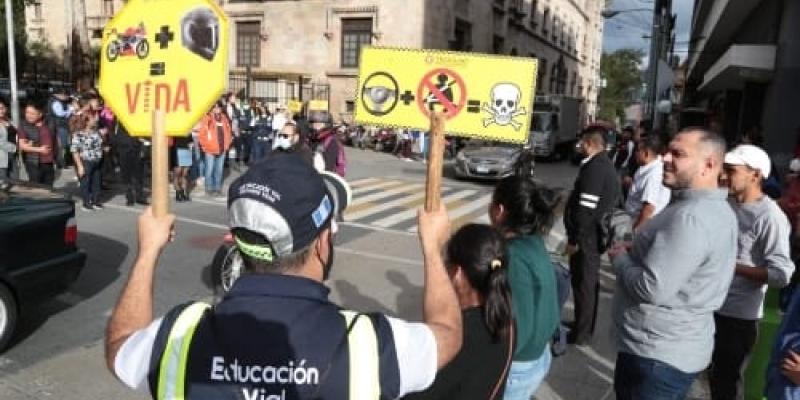 Tránsito busca reducción de percances viales durante fiestas de fin de año