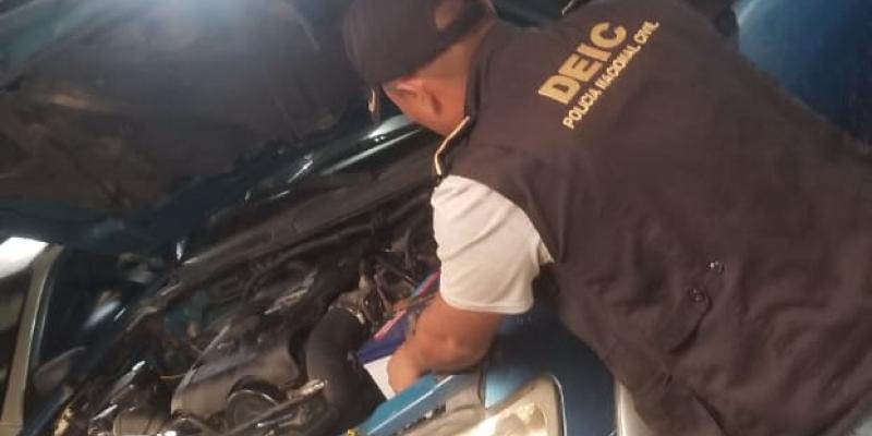 DEIC recupera vehículo con reporte de robo en Totonicapán
