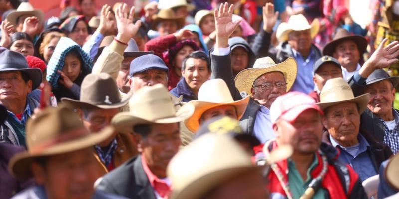 Inician trabajos en San Andrés Xecul, Totonicapán. 