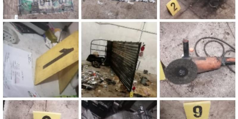 Allanamientos contra el robo y hurto de vehículos permite incautar placas