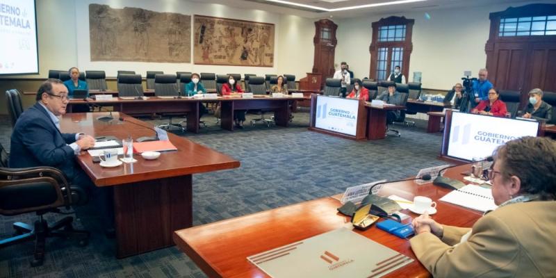 Presidente Alejandro Giammattei 