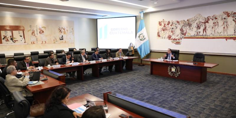 Presidente Alejandro Giammattei 