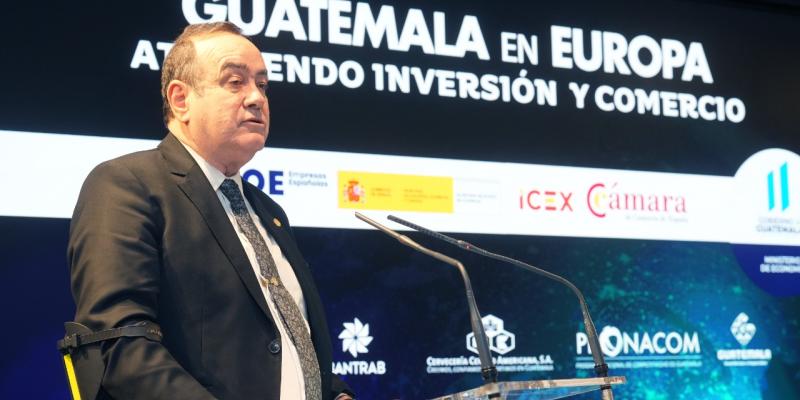 Presidente Alejandro Giammattei 