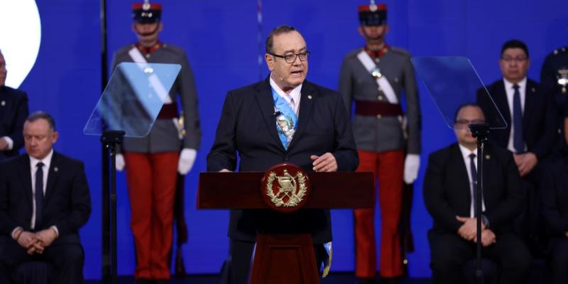 Presidente Alejandro Giammattei 