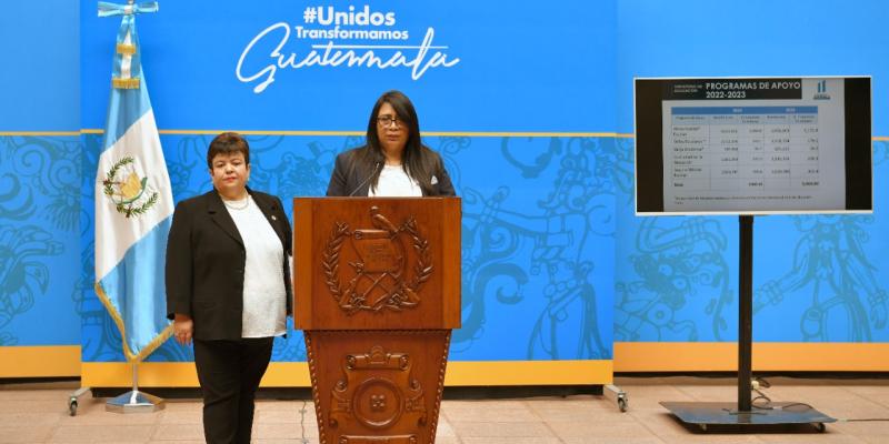 Viceministras del Ministerio de Educación