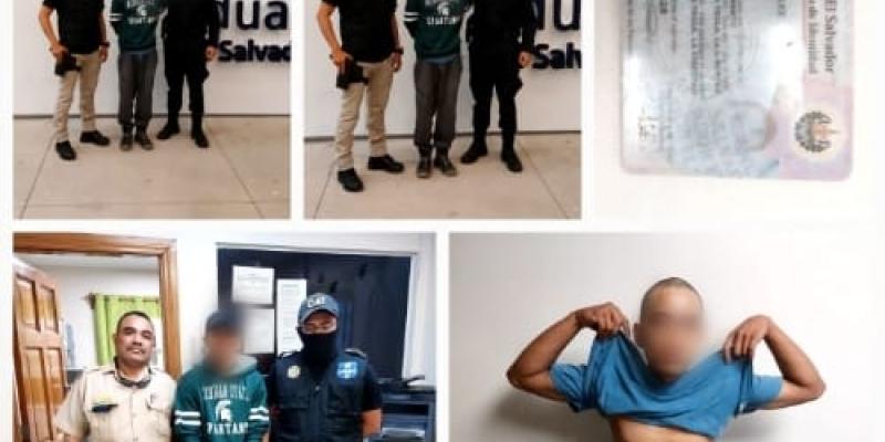 Personal antipandillas recibe en frontera a salvadoreño refugiado en Belice